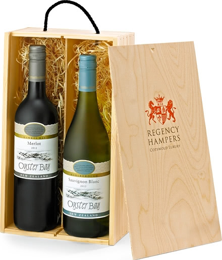 Premium New Zealand Red & White Wine Gift Box